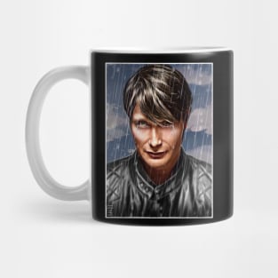 Motorcycle Jacket Hannibal with Tears and Rain Mug